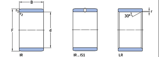 IR 22x28x30&nbsp;:شماره فنی بلبرینگ
