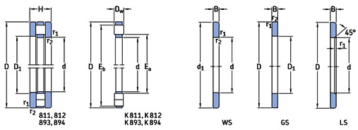 K 81112 TN&nbsp;:شماره فنی بلبرینگ